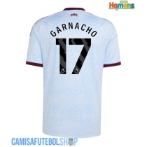 Camisa de time de futebol Aston Villa Alejandro Garnacho #17 Replicas 3º Equipamento 2026-27 Manga Curta